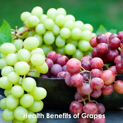 health benefits of grapes